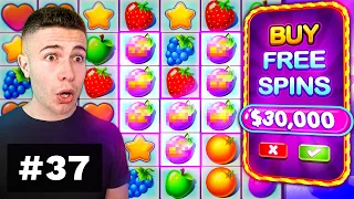 $30000 BONUS BUY on Fruit Party, Beat the Beast PAYING, and more! - AyeZee Stream Highlights #37