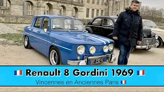 🇫🇷 Renault 8 Gordini 1969 🇫🇷 Vincennes en Anciennes 🇫🇷Paris🇫🇷