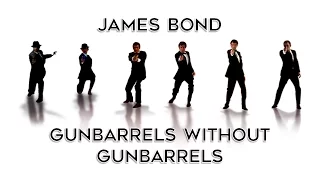 James Bond gunbarrels without gunbarrels