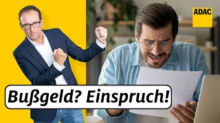 Einspruch gegen Bußgeldbescheid einlegen, so geht’s! | ADAC | Recht? Logisch!