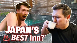 I Stayed at Japan's Best Traditional Inn with a Private Hot Spring ⛩️ Feat. @CDawgVA​