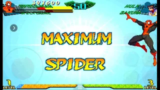 Marvel Super Héroes vs Street Fighter Arcade Spiderman/Wolverine