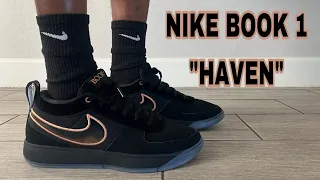 NIKE BOOK 1 “HAVEN” 2024! REVIEW & ON FEET FOR SURE THE BEST COLOR WAY SO FAR ARIZONA LOVE'S THESE!