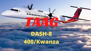 TAAG - Linhas Aéreas de Angola -DASH-8 400/Kwanza