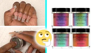DIY Testing - Chameleon Color Changing Dip Powder??? from Amazon Prime