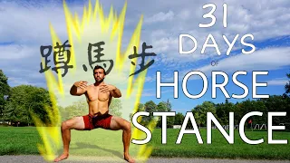 Holding the Horse Stance everyday for 31 days | How long can I hold?