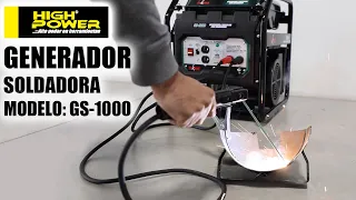 GENERADOR SOLDADORA 4 TIEMPOS 1000 W OAKLAND