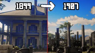 The Map Changes in RDR2 are CRAZY! (1899 vs 1907)