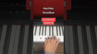 Goodbay Hachiko piano tutorial