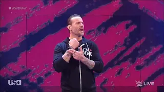 CM Punk Entrance - WWE RAW 1/22/2024