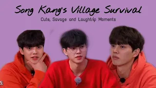 Song Kang's Village Survival cute, savage and laughtrip moments part 2