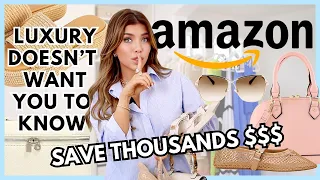 AMAZON ✨Looks for Less✨ that LUXURY BRANDS Don't Want You To Know About 🤫 #AmazonHaul #AmazonFinds