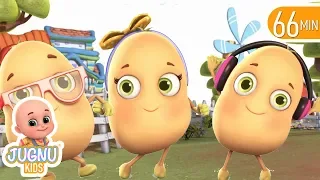 one potato two potatoes | Babies Songs | Jugnu Kids Nursery Rhymes & Kids Songs