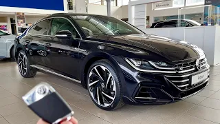 New VOLKSWAGEN Arteon R-Line 2021 (Facelift) - FIRST LOOK exterior, interior & trunk space