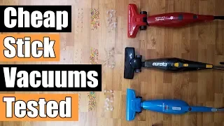 Best CHEAP Stick Vacuums Review - Bissell Featherweight vs Eureka Blaze vs Dirt Devil Simpli-Stick