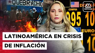 Latinoamérica en crisis económica: Los países sudamericanos más afectados por la inflación