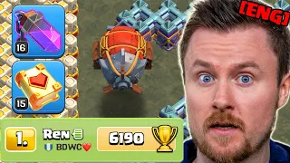 RANK 1 shows BEST SUPER ARCHER BLIMP STRATEGY in Clash of Clans