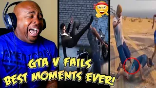 GTA 5 FAILS BEST MOMENTS EVER! REACTION