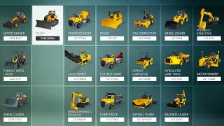 All Vehicles (currently) in the New Construction Simulator 2022