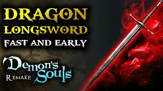 Demon's Souls PS5 - Get Dragon Longsword Very Early (Easy!) Game Guides