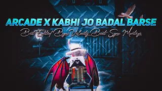 Arcade X Kabhi Jo Badal Barse || Best Edited Velocity Beat Sync Montage ♥️♥️