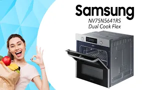 Piekarnik SAMSUNG NV75N5641RS Dual Cook Flex | Wideoprezentacja