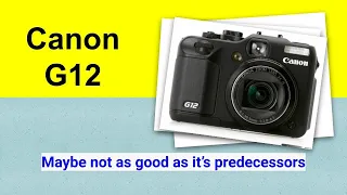 Canon Powershot G12. As good as it's predecessors? Probably not. Get a G9!