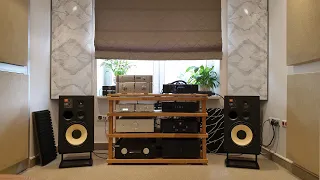 JBL L100 Classic & Marantz PM7000n