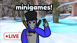 Gorilla Tag LIVE Minigames with fans!