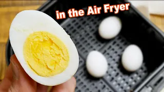 Air Fryer Hard Boiled Eggs