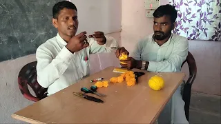 How to making Ball Badminton ball --by Devendra kattimani.