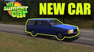 HITCHHIKABLE HIGHWAY CAR - THE NEW CAR 2024  - My Summer Car