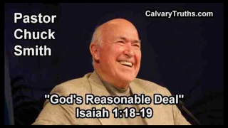 God's Reasonable Deal, Isaiah 1:18-19 - Pastor Chuck Smith - Topical Bible Study