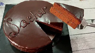 On multiple requests! The legendary Sachertorte!  Without cream and gelatin!