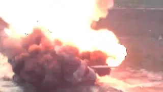 Russian T-72 Killed by Tow-2B Anti-Tank Missile