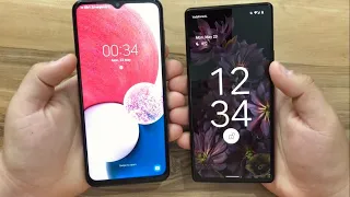 Google Pixel 6 vs Samsung Galaxy A13 4G