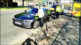 Seizing my electric scooter by London police