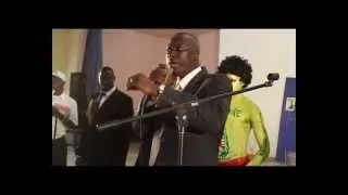 Sikasso: allocution de Yeah SAMAKE dans la salle Lamissa Bengaly