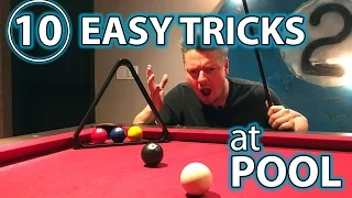 TOP 10 Pool TRICK Shots and PRANKS!! Part 3 : EASY
