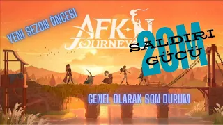 AFK Journey Türkçe - 20M Saldırı gücü ile yeni sezon öncesi neler yapılmalı