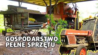 Opuszczone gospodarstwo z maszynami rolniczymi. Znalazłem kombajn i traktor - URBEX