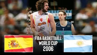 #THROWBACK Spain 🇪🇸 vs Argentina 🇦🇷 - Classic Full Games | FIBA Basketball World Cup 2006