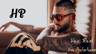 Maluma - HP SIN AUTOTUNE (Live on Instagram)