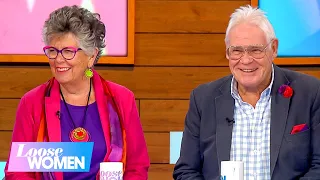 Bake Off’s Prue Leith & Husband John Reveal How Their Love Story Began | Loose Women