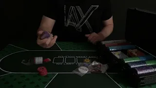Обзор покерного набора профессиональных фишек из керамики . Керамические фишки для покера обзор .