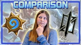 Hearthstone vs Legends - A Comparison Video