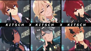 【MMD Genshin Impact】Kitsch - ive  (Diluc/Childe/Kaeya/Alhaitham/Kaveh/Thoma)