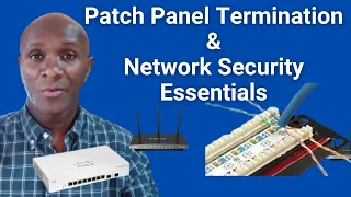 Patch Panel, Switch & Router Setup #cybersecurity #homesecurity #networksecurity #cisco #wifi