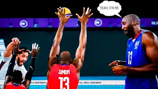 Legendary King Of Middle Blockers -  Robertlandy Simón | Incredible Spikes and Blocks | HD