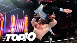 Brock Lesnar’s unexpected F-5s: WWE Top 10, Feb. 6, 2022